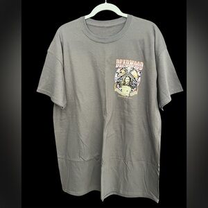 Stylish Deadwood Men’s Dead Man’s Hand T-shirt Sixe XL